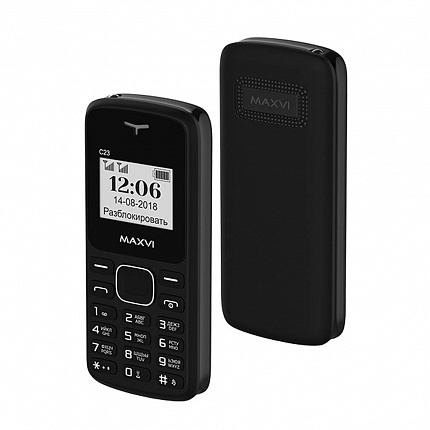 MAXVI C23 BLACK (2 SIM)