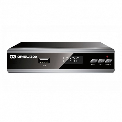 Цифровая ТВ приставка (DVB-T2) ORIEL 120D