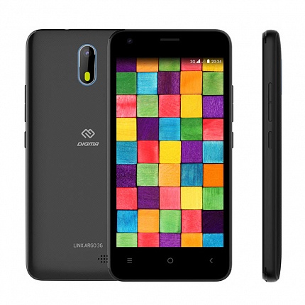 DIGMA LINX ARGO BLACK (2 SIM, ANDROID)