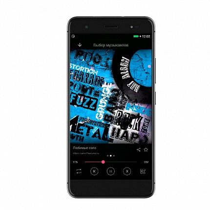 HIGHSCREEN FEST XL LTE BLACK (2 SIM, ANDROID)