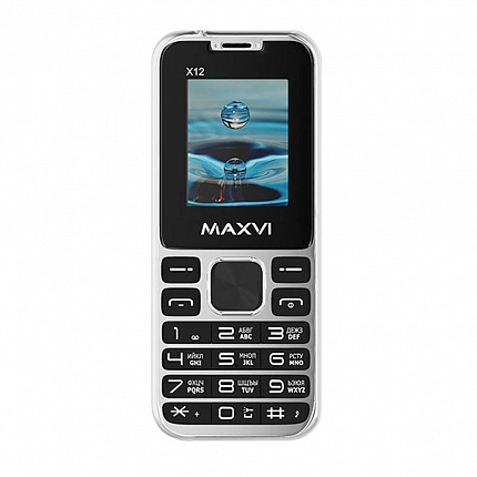 MAXVI X12 METALLIC SILVER (2 SIM)