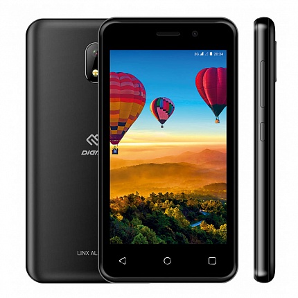 DIGMA LINX ALFA BLACK (2 SIM, ANDROID)