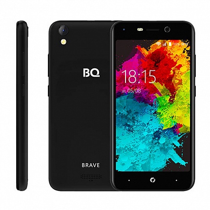 BQ 5008L BRAVE LTE BLACK (2 SIM, ANDROID)