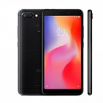 XIAOMI REDMI 6 3GB+32GB LTE BLACK (2 SIM, ANDROID)