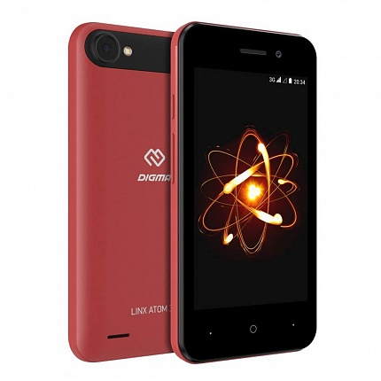 DIGMA LINX ATOM RED (2 SIM, ANDROID)