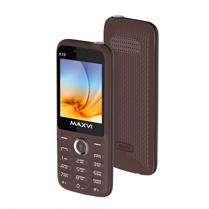 MAXVI K15 BROWN (2 SIM)