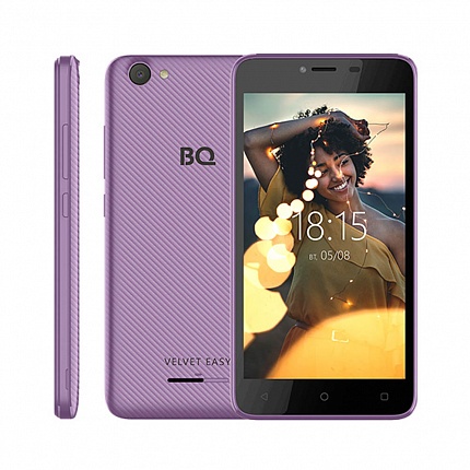 BQ 5000G VELVET EASY PURPLE (2 SIM, ANDROID)