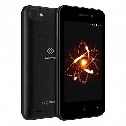 DIGMA LINX ATOM BLACK (2 SIM, ANDROID)