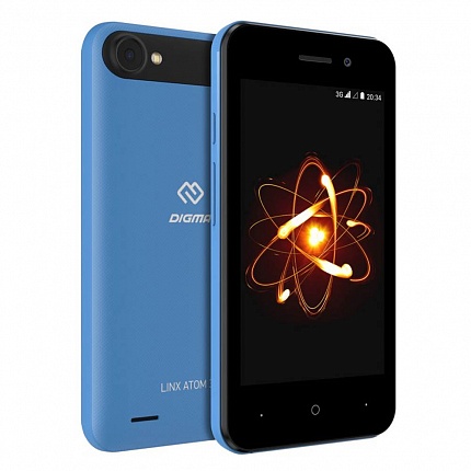 DIGMA LINX ATOM BLUE (2 SIM, ANDROID)