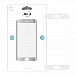 Защитное стекло PERO 3D для Samsung Galaxy J7 2017, белое     
