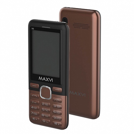 MAXVI M6 COFFEE BLACK (2 SIM)