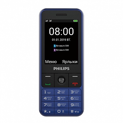 PHILIPS E182 XENIUM BLUE (2 SIM)