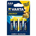 Батарейки VARTA Energy AAA в блистере 4шт\10бл.в коробке (рус) 4103 213414