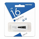 USB 16GB SmartBuy Iron White/Black