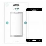 Защитное стекло PERO 2.5D для Samsung Galaxy J2 Prime, чёрное    