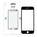 Защитное стекло PERO 3D для iPhone 7/8, чёрное