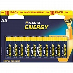 Батарейки VARTA Energy AA в блистере 10шт\20бл.в коробке (рус) 4106 229491