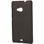 Чехол-накладка Pulsar CLIPCASE PC Soft-Touch для Microsoft Lumia 535 (черная) 
