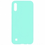 Клип-кейс PERO софт-тач для Samsung A10 бирюзовый