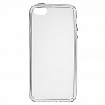 Клип-кейс PERO силикон для Apple iPhone 5/5S/SE прозрачный