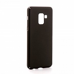 Пластиковый чехол NEYPO SOFT TOUCH для SAMSUNG A8 (2018) (черный) ST3495