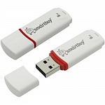USB 8GB SmartBuy Crown White Back-To-School