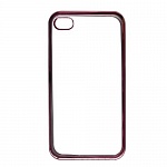 Силиконовый чехол NEYPO AURA для Apple iPhone 7 (розовый металлик) NSTA0036