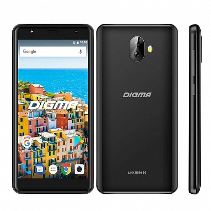 DIGMA LINX B510 BLACK (2 SIM, ANDROID)