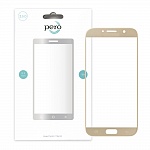 Защитное стекло PERO 2.5D для Samsung Galaxy J5 2016, золотое