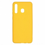 Клип-кейс PERO софт-тач для Samsung A30 жёлтый