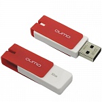 USB 32GB QUMO Click Crimson