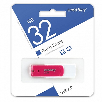 USB 32GB SmartBuy Diamond Pink