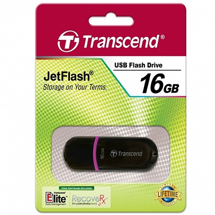 USB 16GB Transcend JetFlash 300 Black