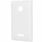 Чехол-накладка Pulsar CLIPCASE PC Soft-Touch для Microsoft Lumia 532 (белая) 