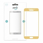 Защитное стекло PERO 2.5D для Samsung Galaxy J2 2018, золотое    