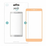 Защитное стекло PERO 2.5D для Xiaomi RedMi Note 5 Pro, золотое