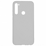 Клип-кейс PERO софт-тач для Xiaomi Redmi Note 8 серый